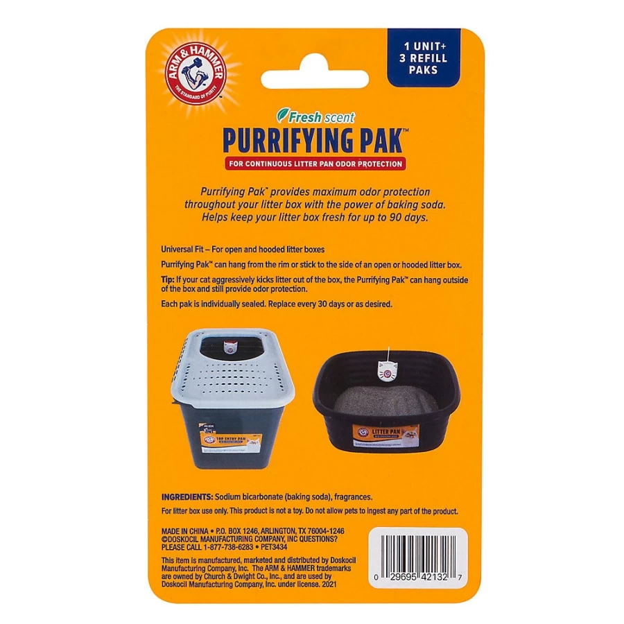 PetSmart Arm & Hammer Clumping Cat Litter Purifying Pack - Odor Control & Easy Clean