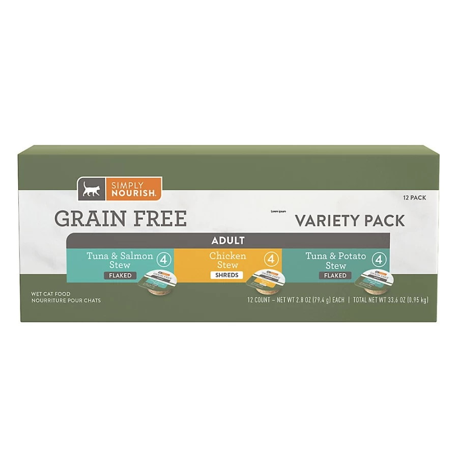 PetSmart Simply Nourish Natural Cat Stew Wet Food Variety Pack