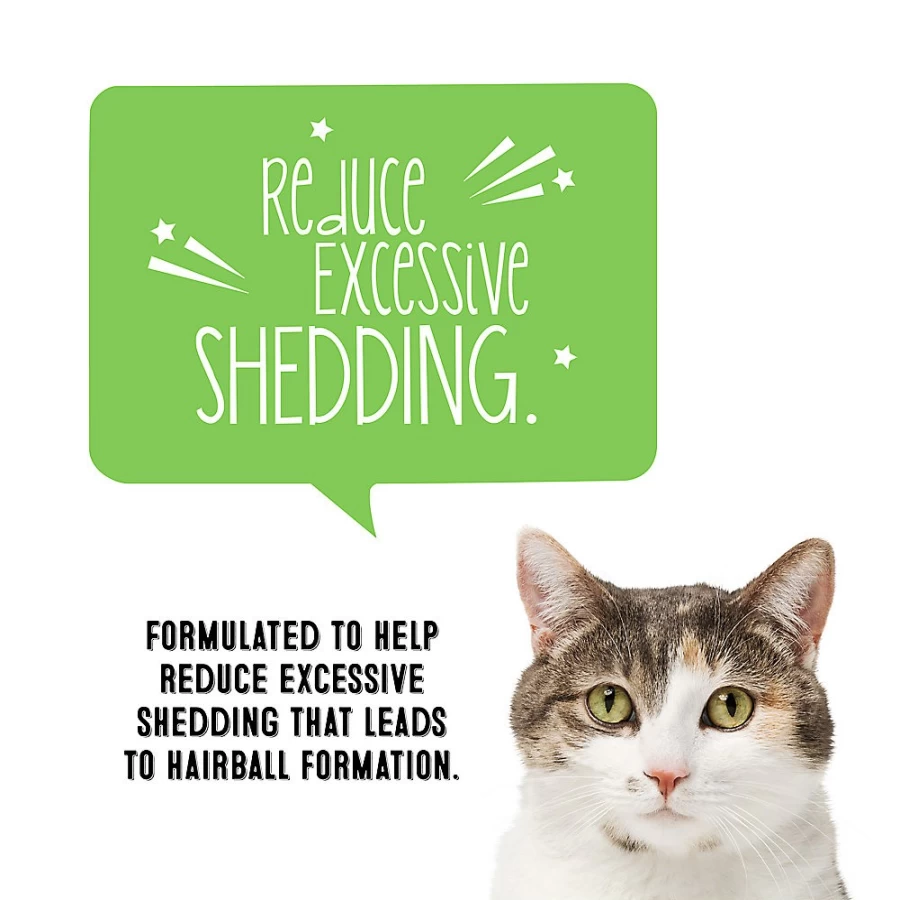 PetSmart Whisker City De-Shedding & Hairball Control Wipes for Cats - 100 Count, Grooming & Shedding Solution