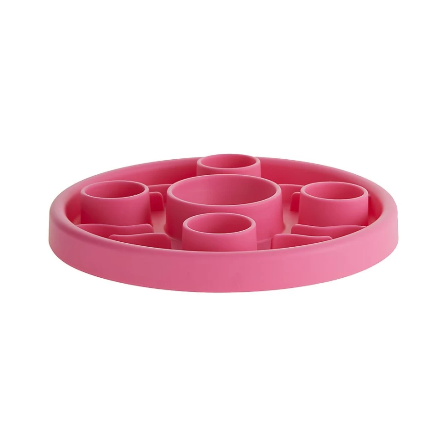 PetSmart Whisker City Slow Feeder Cat Bowl, 1-Cup Capacity, Anti-Gulp Design for Healthy Eating