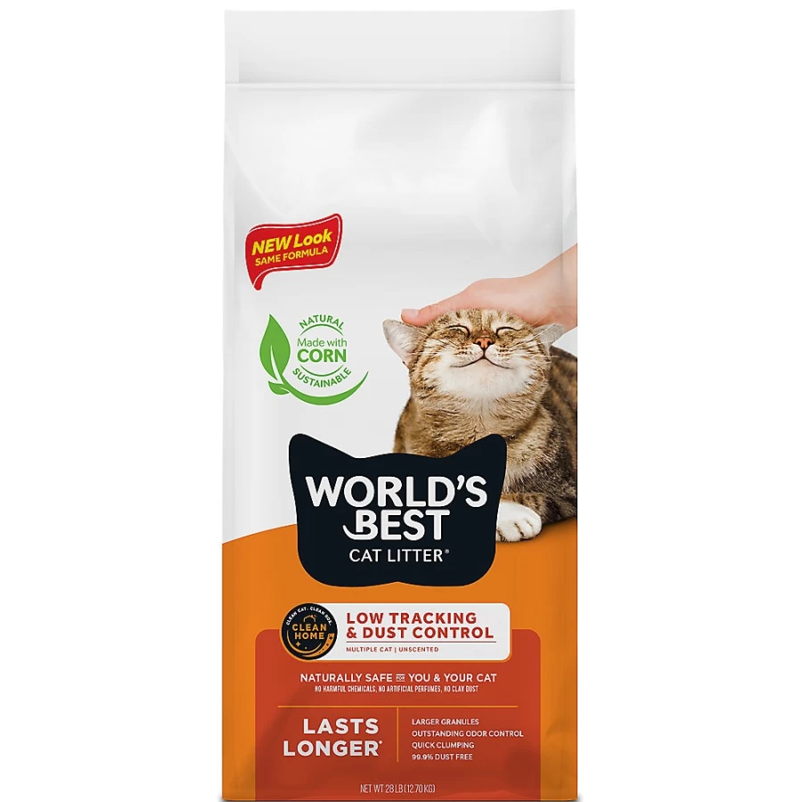 PetSmart Natural Clumping Corn Cat Litter - Unscented, Low Tracking, Multi-Cat Formula