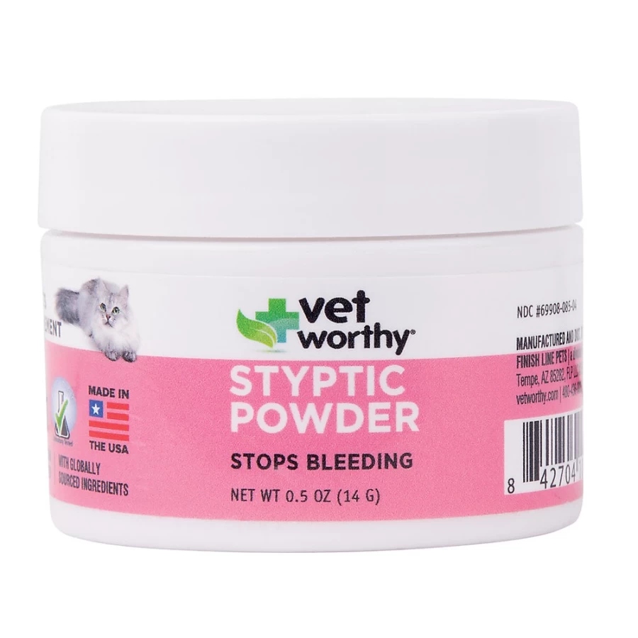 PetSmart Vet Worthy Styptic Powder for Cats – Quick Stop Bleeding Solution
