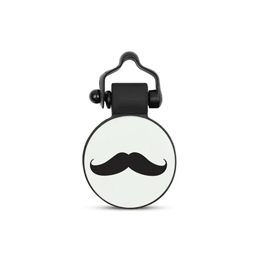 Personalized Silicone Mustache Dog Tag - Silent Pet ID Tag for Dogs & Cats by PetSmart