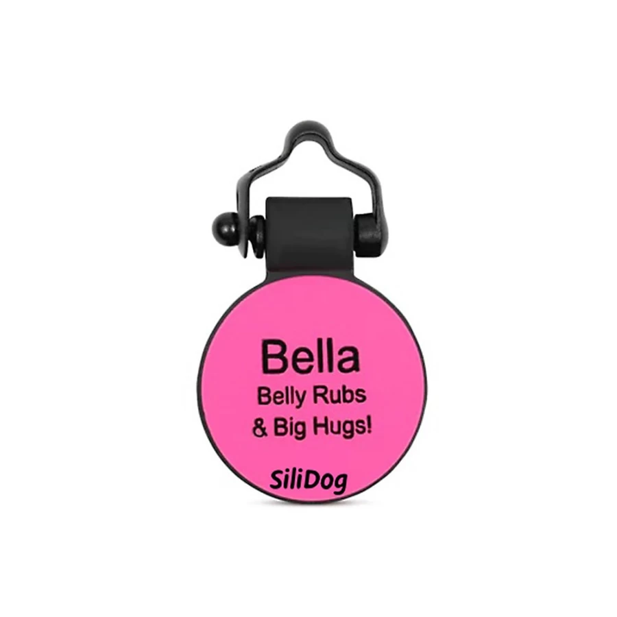 Personalized Silicone Bow Tie Dog Tag - Silent Pet ID Tag for Dogs & Cats by PetSmart