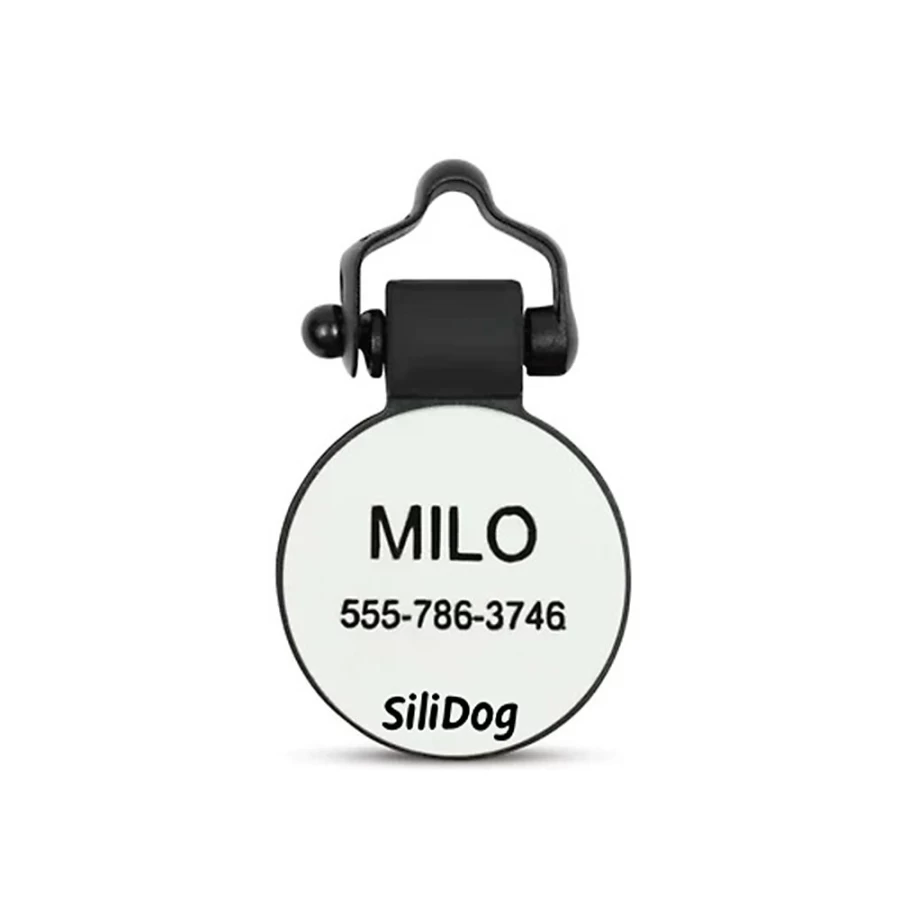 PetSmart Personalized Silicone Snowflake Dog Tag - Silent ID Tag for Dogs and Cats - SiliDog Collection