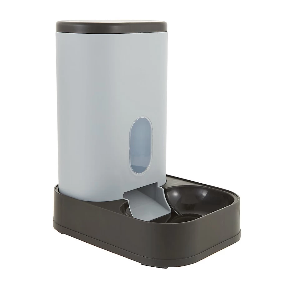 PetSmart Whisker City Automatic Gravity Cat Feeder, 3-Pound Capacity for Continuous Dry Food Dispensing