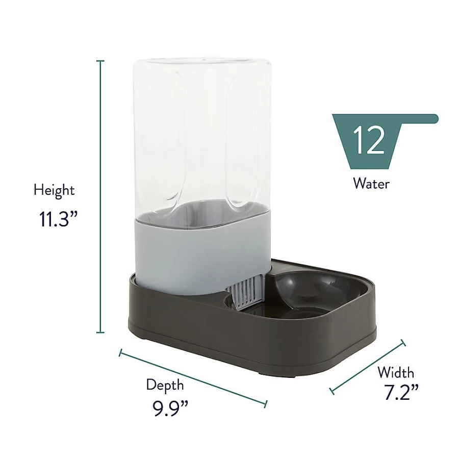 PetSmart Whisker City Gravity Cat Waterer - 0.75 Gallon Automatic Water Dispenser for Cats