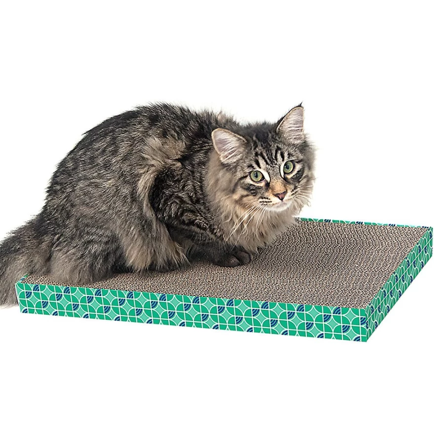 PetSmart Kitty City X-Large Corrugated Cat Scratcher - 3 Pack, Durable Cardboard Scratchers for Cats, Feline Scratching Pads for Claw Health