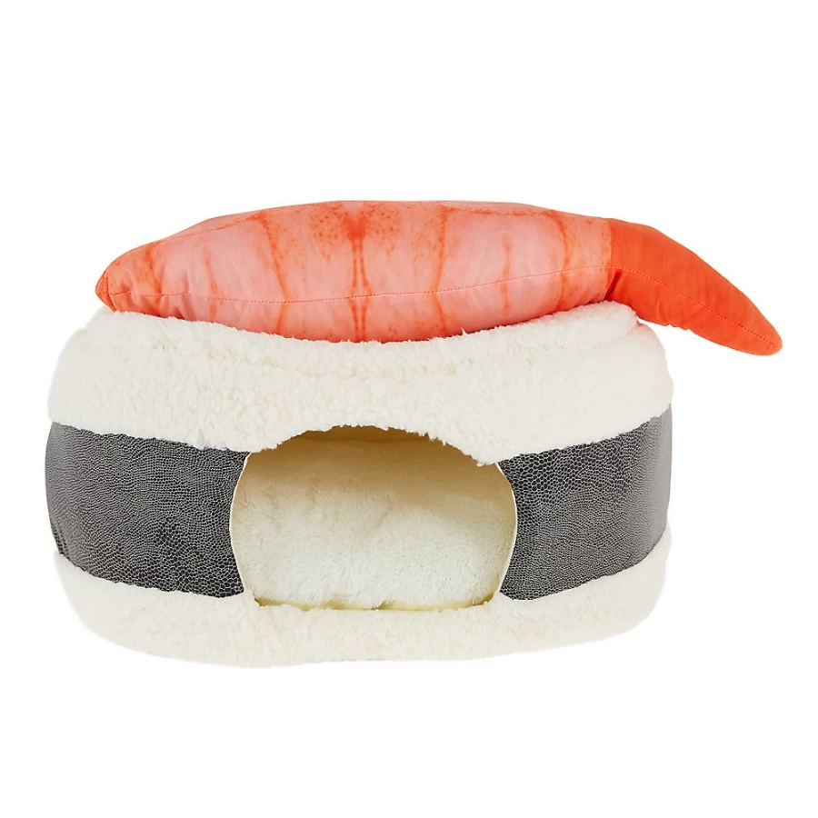 PetSmart Whisker City Sushi-Themed Cat Bed - Cozy Cat Hut for Indoor Cats
