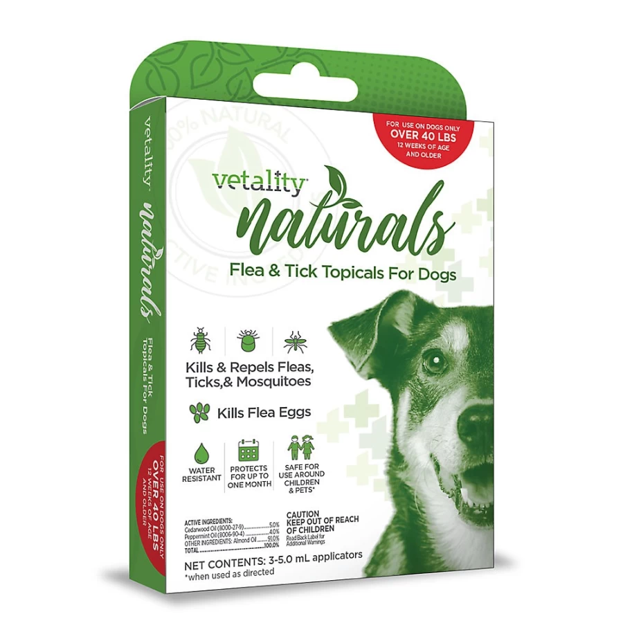 PetSmart Vetality Naturals Flea & Tick Prevention Topical Treatment for Dogs