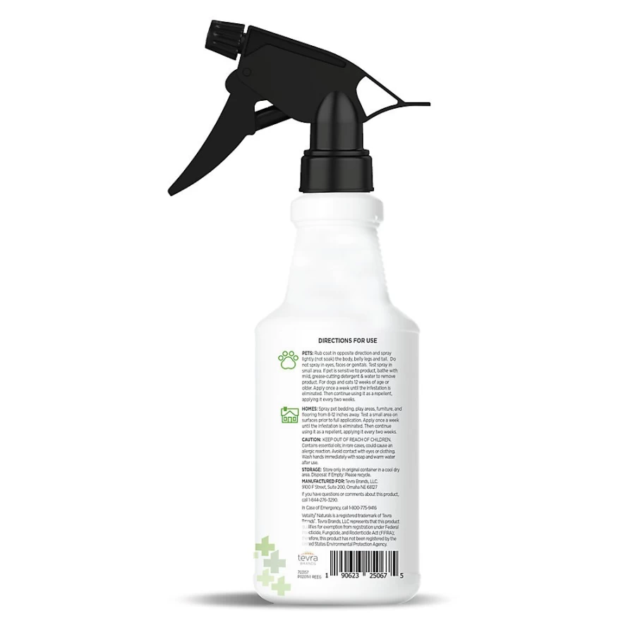 PetSmart Vetality Naturals Flea & Tick Control Spray for Dogs & Cats – Home Pet Protection