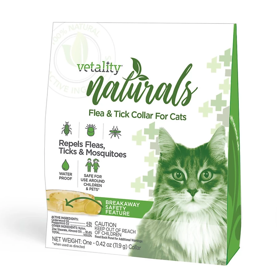 PetSmart Vetality Naturals Flea & Tick Collar for Cats – Safe & Effective Pest Control