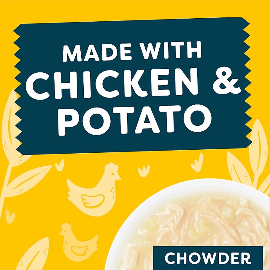 PetSmart Viva La Kitty Grain Free High Protein Cat Treats - Healthy Chowder Flavor for Cats
