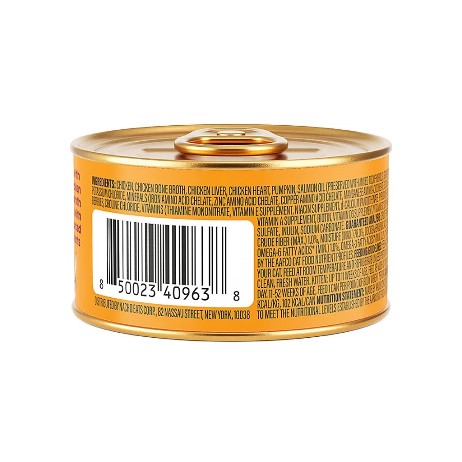 PetSmart Pate Wet Cat Food - Natural, Grain-Free Recipe, 3 oz Can, Made with Real Meat for Adult & Kittens