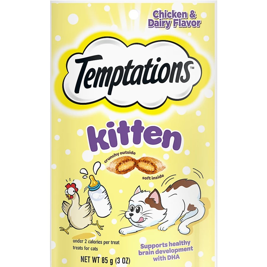 PetSmart Classic Kitten Cat Treats - Delicious Dairy & Chicken Flavor for Cats
