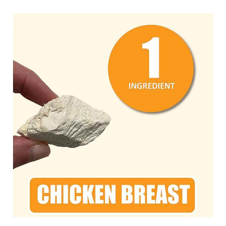 PetSmart Freeze Dried Chicken Cat Treats - Single Ingredient, High Protein, Grain Free, 3 oz