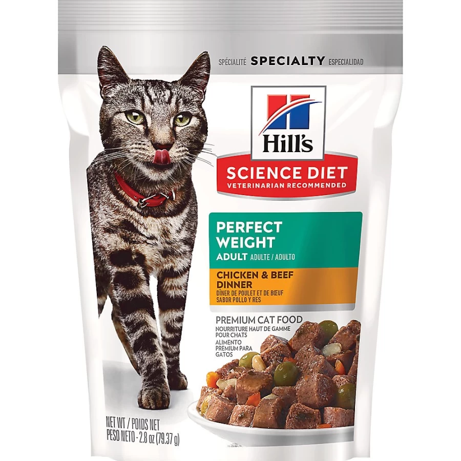 Hill's Science Diet Perfect Weight Adult Wet Cat Food for Weight Management - 2.8 Oz Can | PetSmart