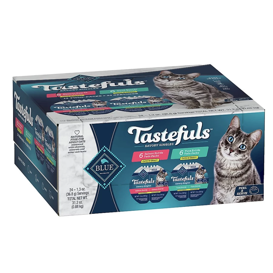 PetSmart Blue Buffalo Tastefuls Natural Salmon Cat Treats for All Life Stages