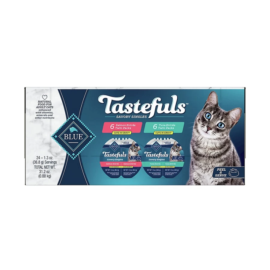 PetSmart Blue Buffalo Tastefuls Natural Salmon Cat Treats for All Life Stages