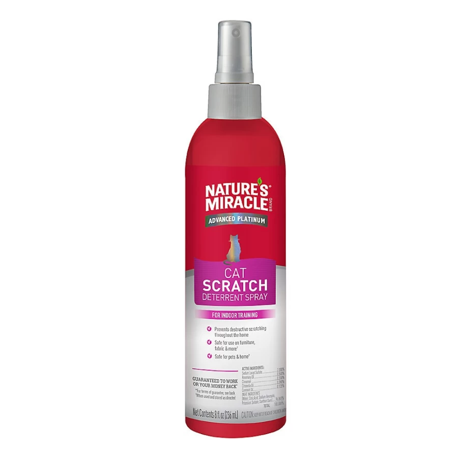 PetSmart Advanced Platinum Cat Scratch Deterrent Spray by Nature's Miracle