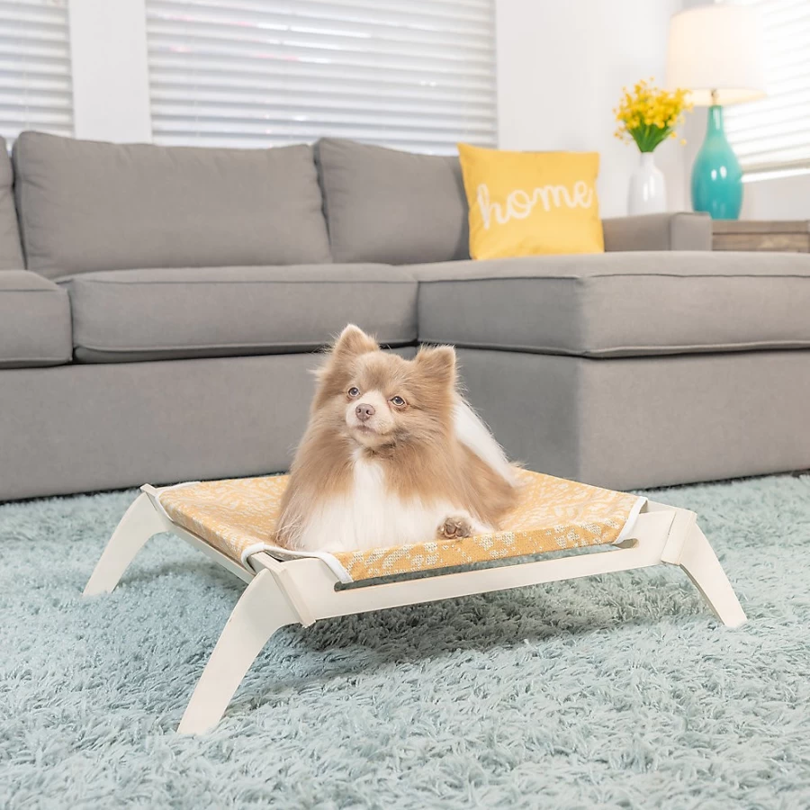 Primetime Petz Hauspanther Boho Tile Pet Lounge - PetSmart Cozy Cat Bed, Stylish Boho Pet Furniture for Indoor Cats