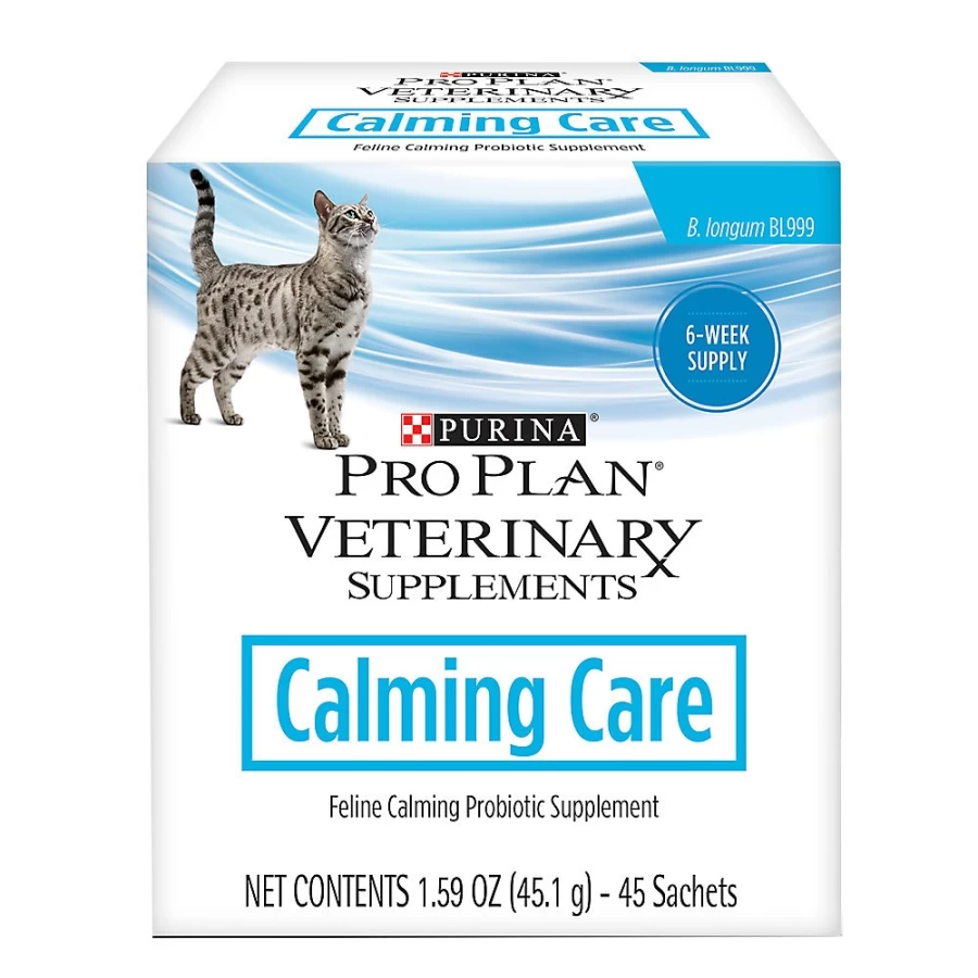 Purina Pro Plan Calming Care Cat Probiotic Supplement for Stress Relief & Digestive Health | PetSmart