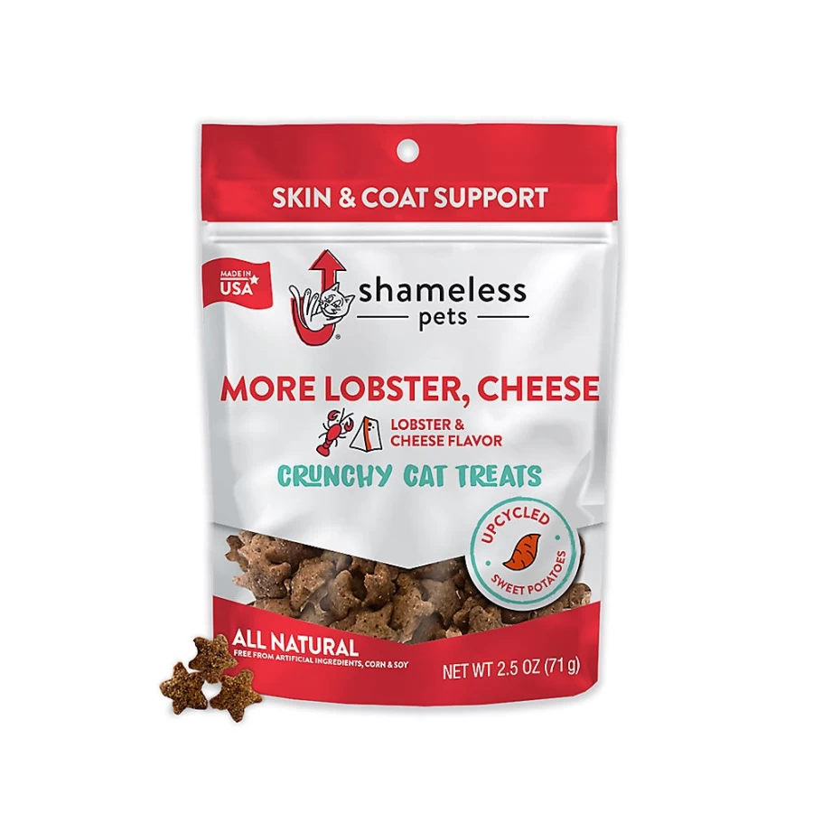 PetSmart Shameless Pets Crunchy Cat Treats with Lobster & Cheese, 2.5 oz