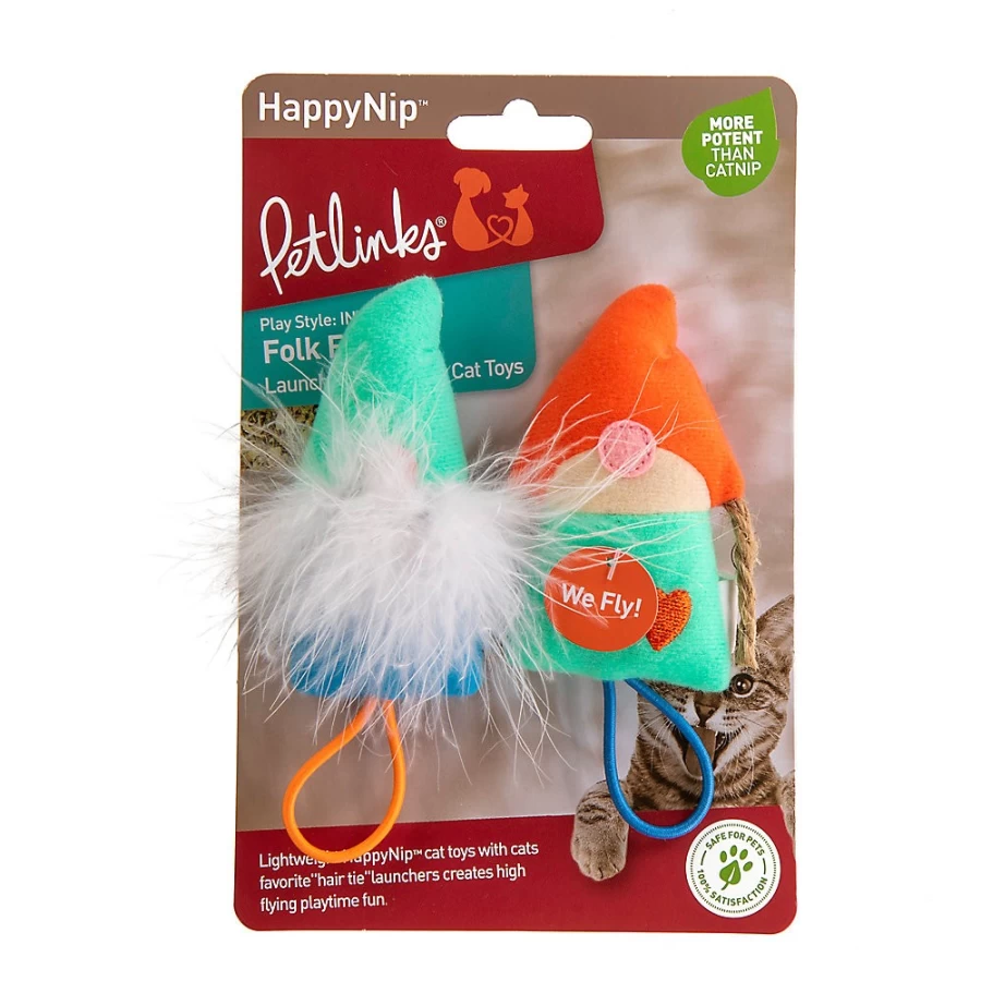 PetSmart HappyNip Cat Toy with Launcher - Interactive 2-Piece Set for Playful Cats