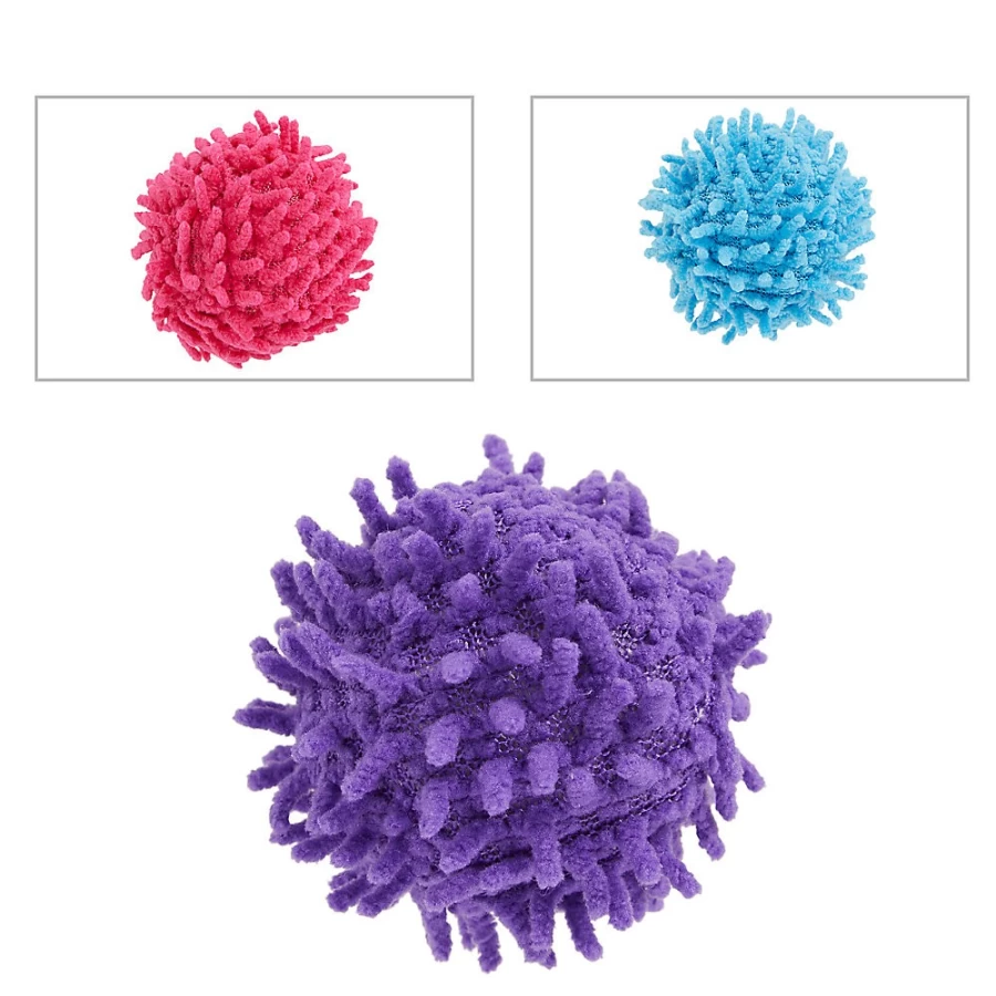 PetSmart Whisker City Noodle Plush Ball Cat Toy - Assorted Colors for Play & Fun