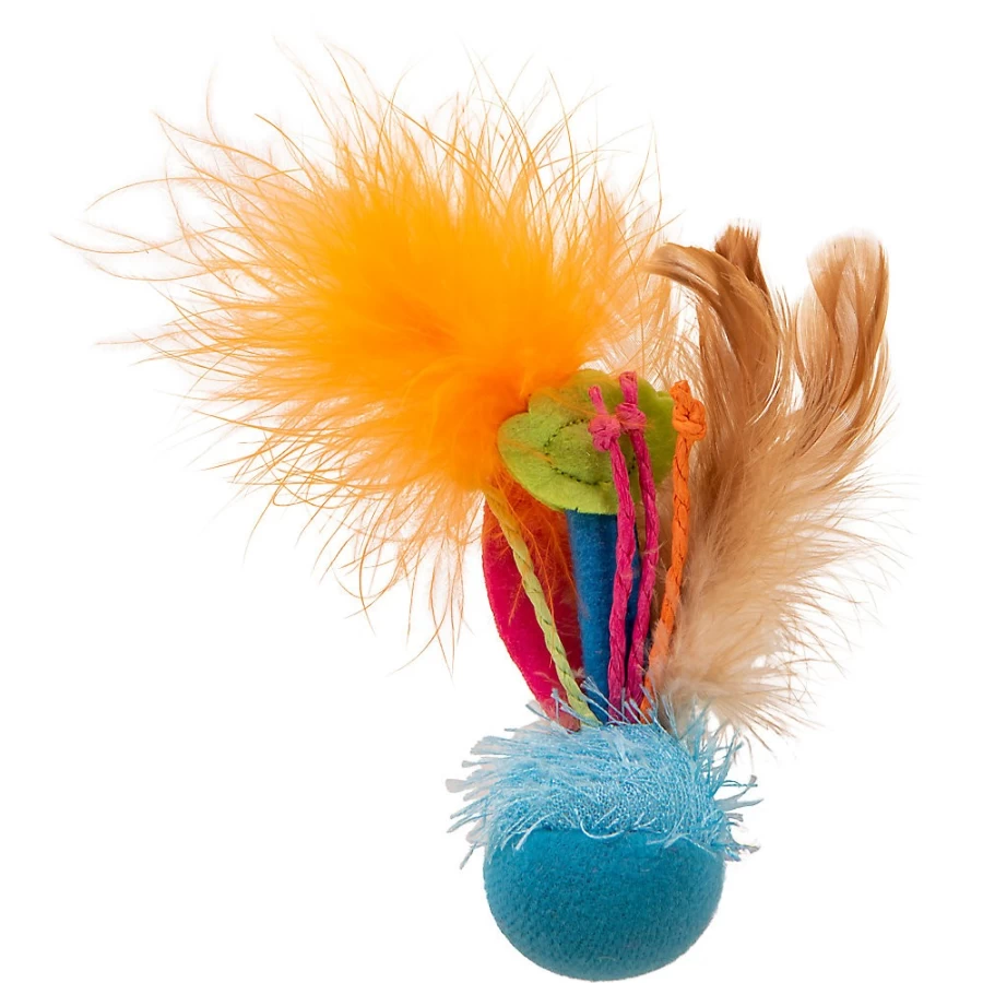 PetSmart Electronic Cat Toy with Realistic Bird Sounds - Petlinks HappyNip & Silly Singer Interactive Play for Cats