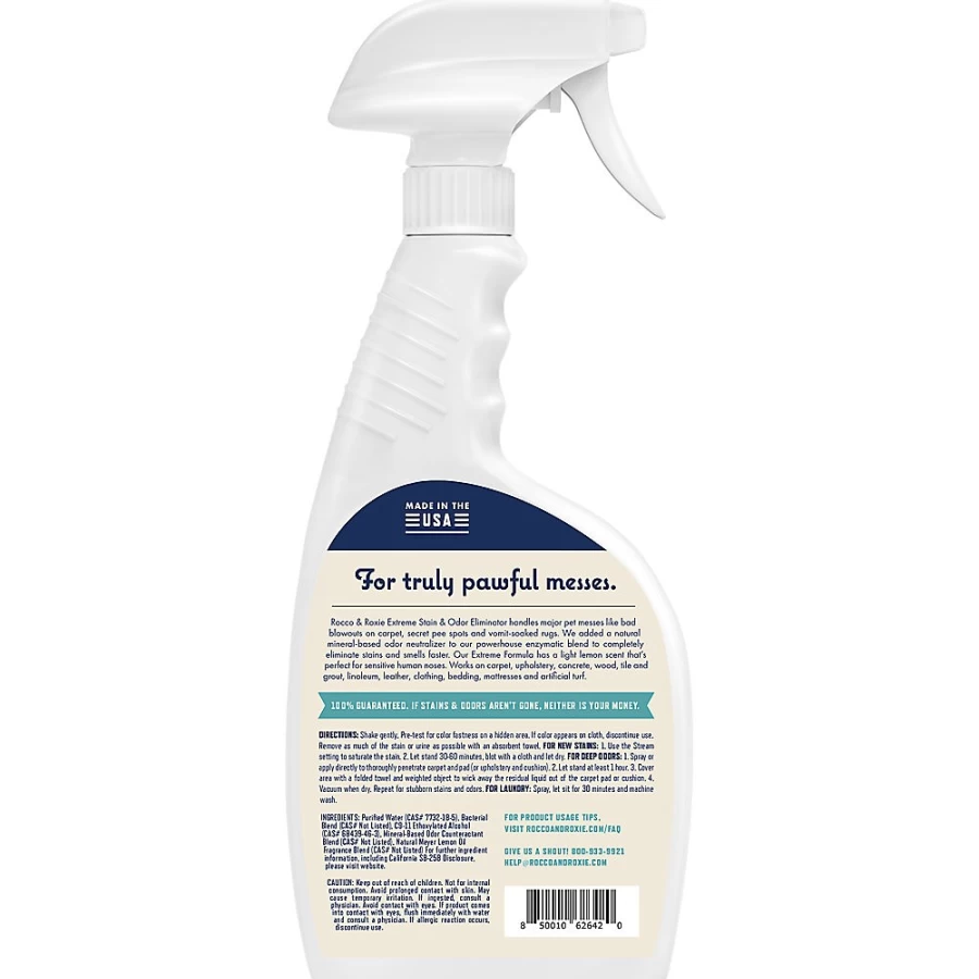 PetSmart RoccoRoxie Extreme Stain & Odor Eliminator for Pets – Powerful Pet Odor Neutralizer & Stain Remover