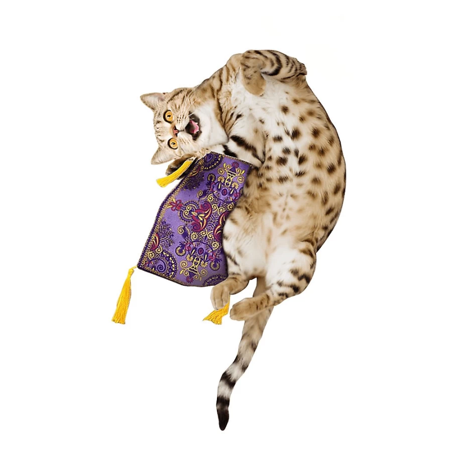 "PetSmart Meowijuana Magic Carpet Refillable Catnip Toy - Interactive Play for Cats"