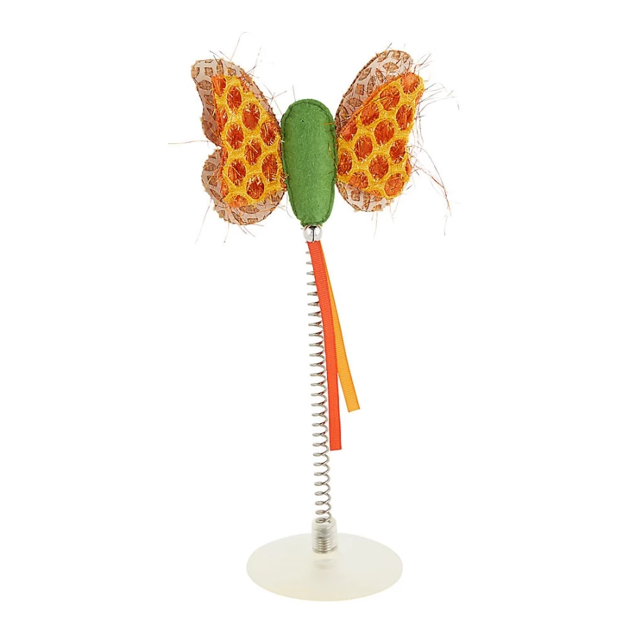 PetSmart Whisker City Catnip Cat Toy - Interactive Butterfly Swatter for Playful Cats