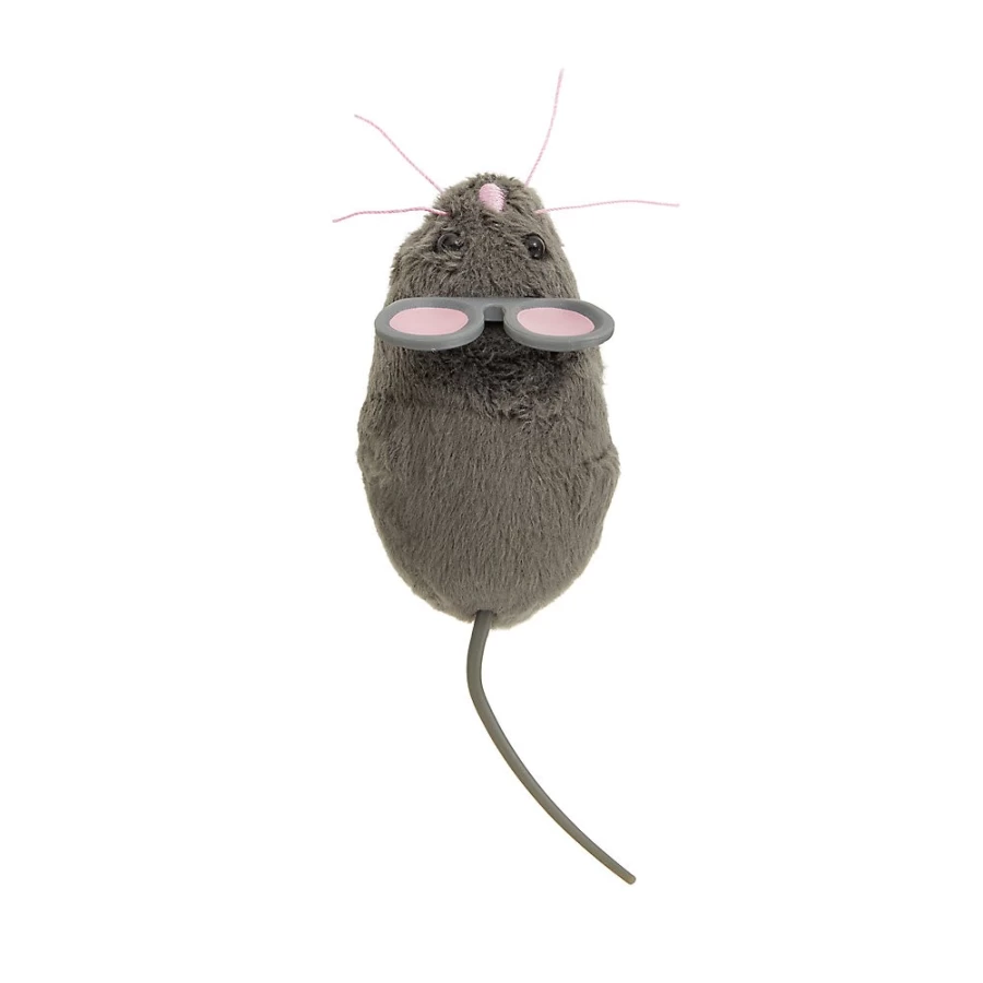 PetSmart Robotic Gray Mouse Toy for Cats - Interactive Whisker City Play