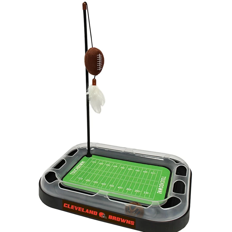 PetSmart Cleveland Browns Themed Cat Scratcher for Pets - Team Pride Scratching Board