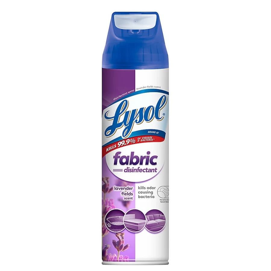 PetSmart Lysol Fabric Disinfectant Spray – Kills Germs & Odors on Clothes, Upholstery & Linens