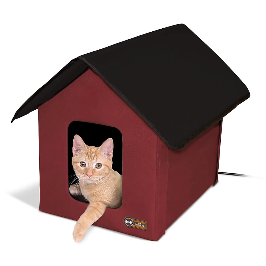 PetSmart Heated Outdoor Cat House - Winter-Proof Kitty Shelter for All Weather