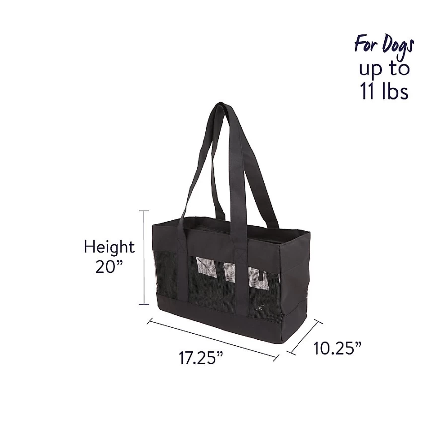 PetSmart Top Paw Soft-Sided Pet Carrier - Lightweight & Portable Tote for Dogs & Cats