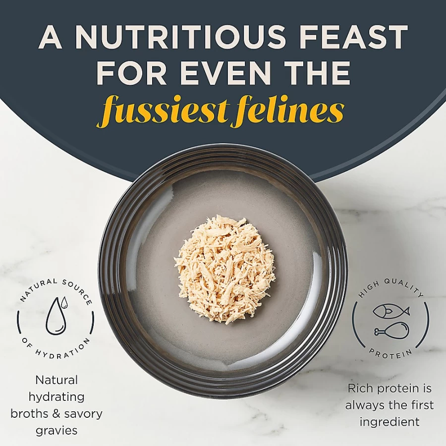 PetSmart Reveal Grain-Free Limited Ingredient Wet Cat Food for All Life Stages, 2.47 Oz Pouch (Pack of 12)