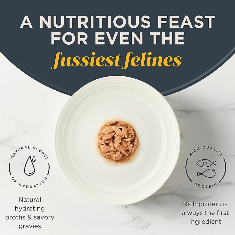 PetSmart Reveal Grain-Free Limited Ingredient Wet Cat Food in Gravy for All Life Stages, 2.47 oz Can