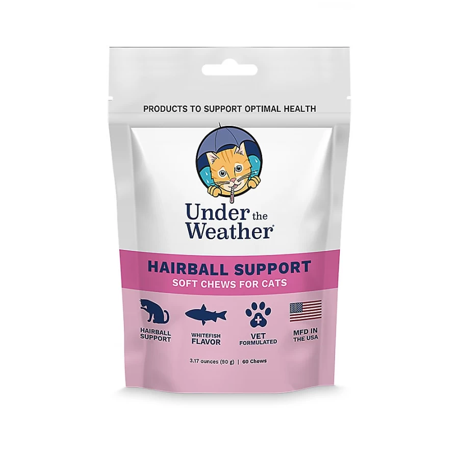 PetSmart Hairball Relief Soft Chews for Cats - 60 Count Digestive Support Supplement