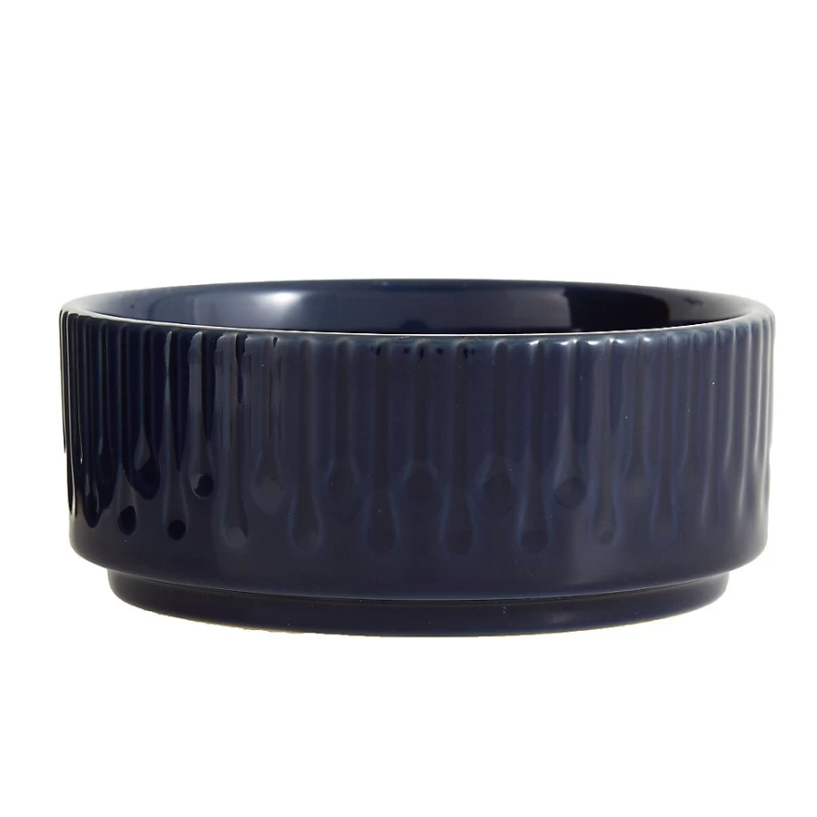 PetSmart Boho Ceramic Cat Bowl - 1.5 Cup Whisker City Design for Stylish Pet Feeding