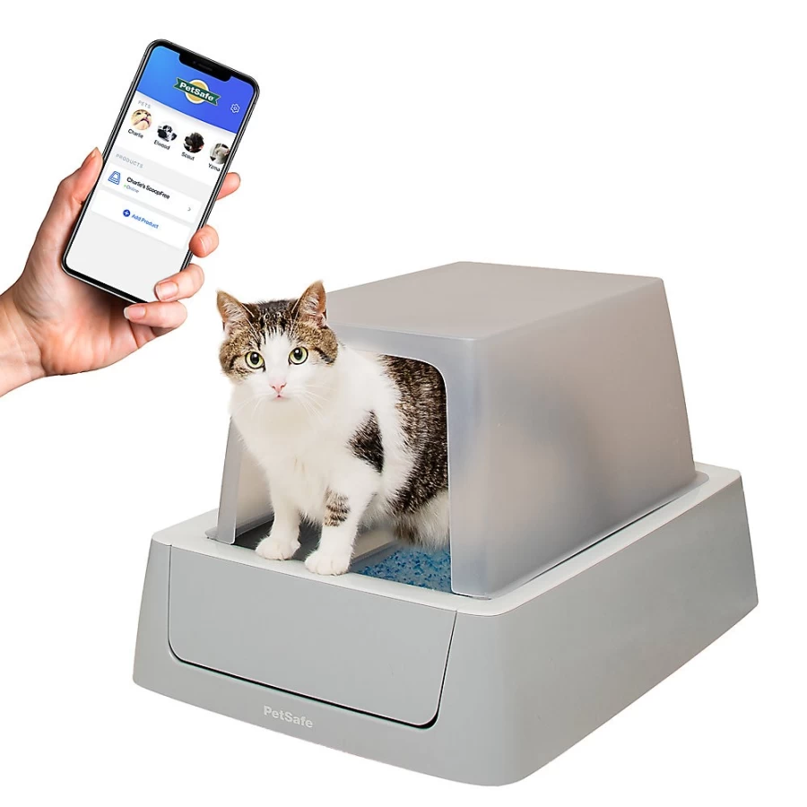 PetSmart ScoopFree Smart Covered Self-Cleaning Cat Litter Box with Odor Control