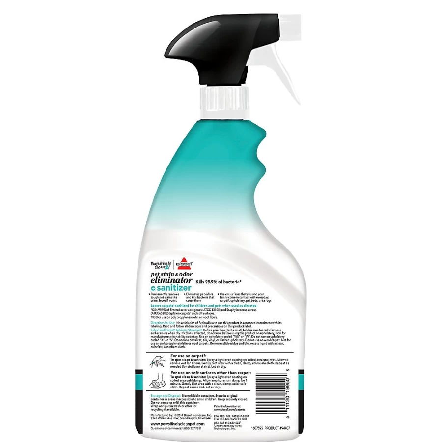 PetSmart Bissell Pawsitively Clean Pet Stain & Odor Eliminator with Sanitizer for Dogs & Cats