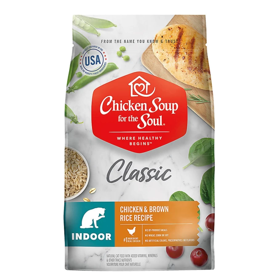 PetSmart Chicken Soup for the Soul Classic Indoor Adult Dry Cat Food with Chicken & Brown Rice Recipe