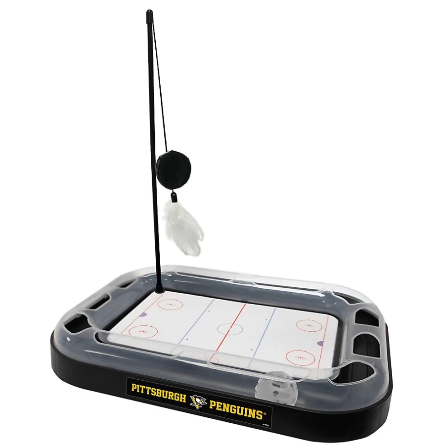 PetSmart Pittsburgh Penguins Themed Cat Scratcher for Pets - Fun NHL Team Design Scratching Pad