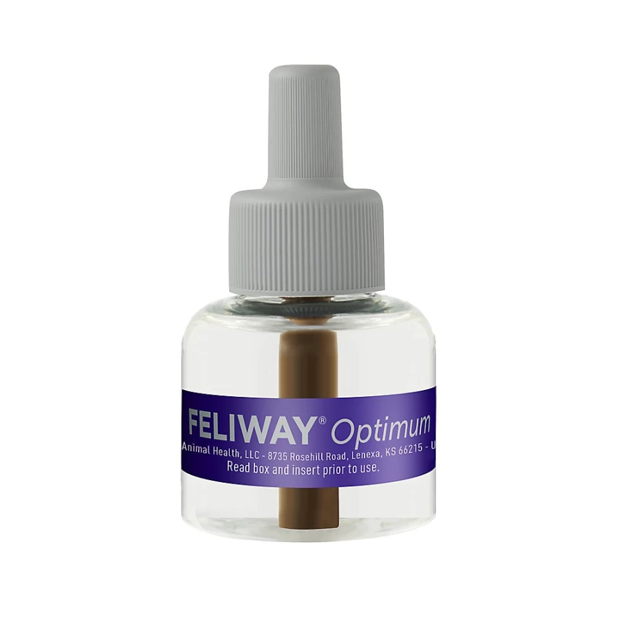 Feliway Optimum Enhanced Calming Refill 48mL (2 Pack) - Anxiety Relief for Cats - PetSmart