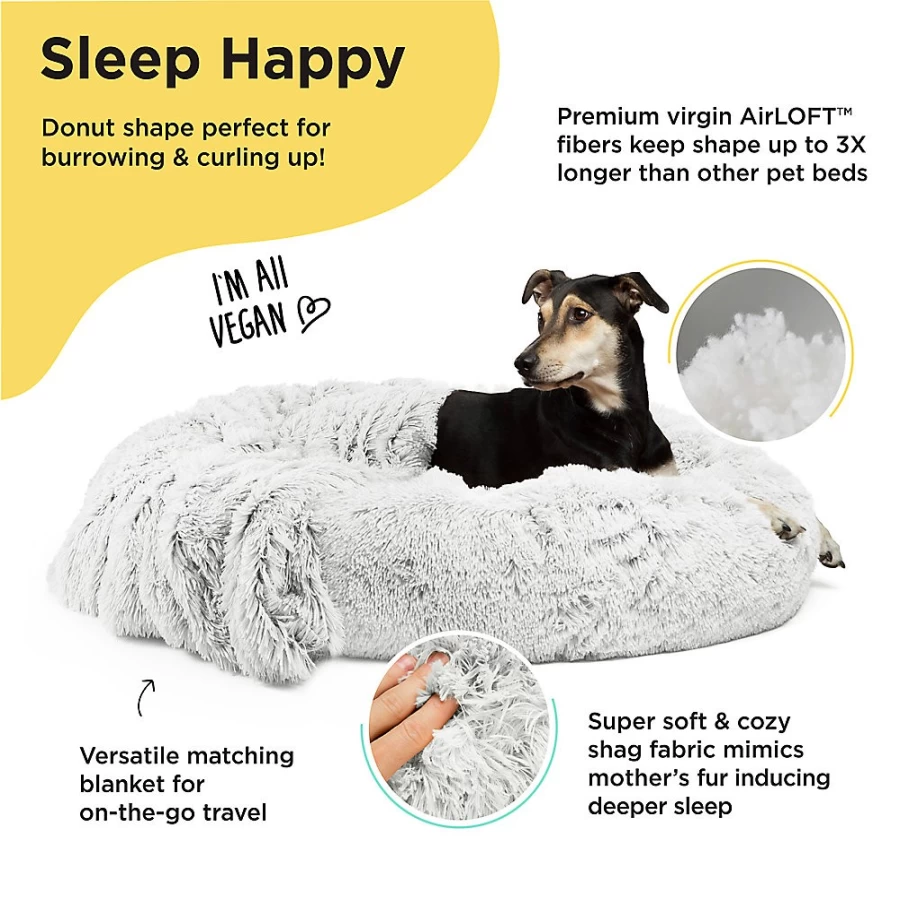 PetSmart Best Friends by Sheri Calming Cuddler Throw Blanket Set - 2-Piece Cozy Bundle for Stress Relief