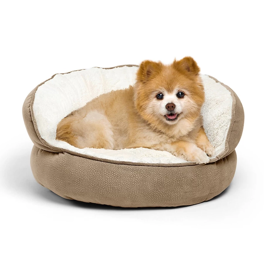 PetSmart Sheri Throne Best Friends Cuddler Bolster Pet Bed for Cats & Dogs