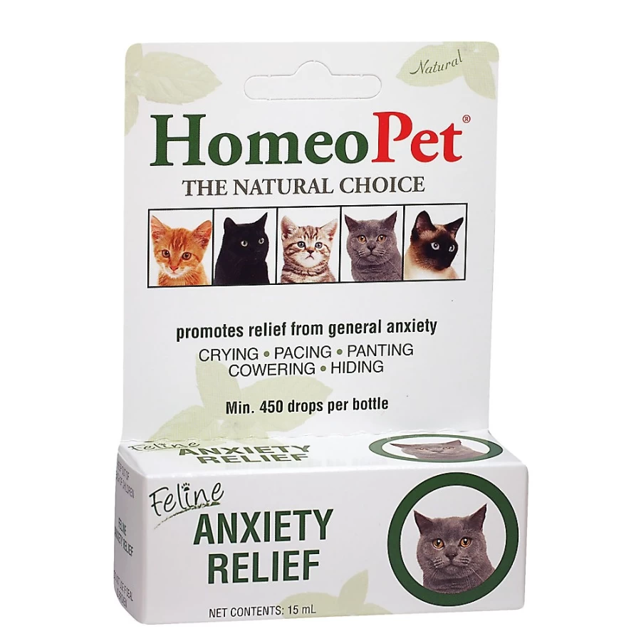 "PetSmart HomeoPet Feline Anxiety Relief - Natural Cat Stress & Calming Solution"